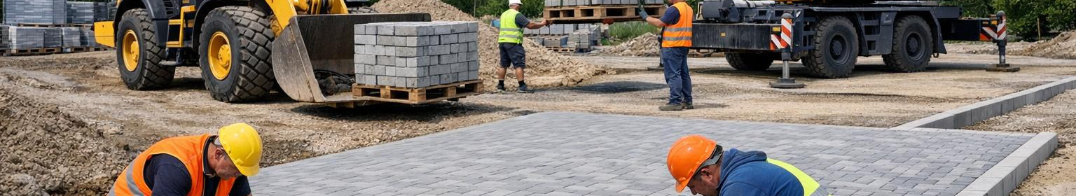 We install durable street rocks and edge rocks, build shrapnel bases, supply materials, and hire machine tools. The works are covered by a three-year guarantee and the starting prices and rental fees are publicly visible.