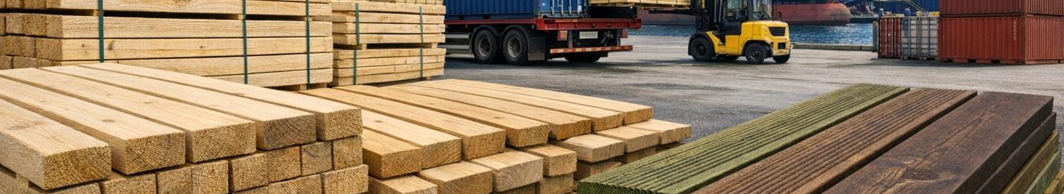 Eksport ja hulgimüük: värske ja kuivatatud saematerjal, immutatud lauad ning höövelprofiilid. Tagame sertifitseeritud ja järjepideva tarne Euroopasse ja Ühendkuningriiki.