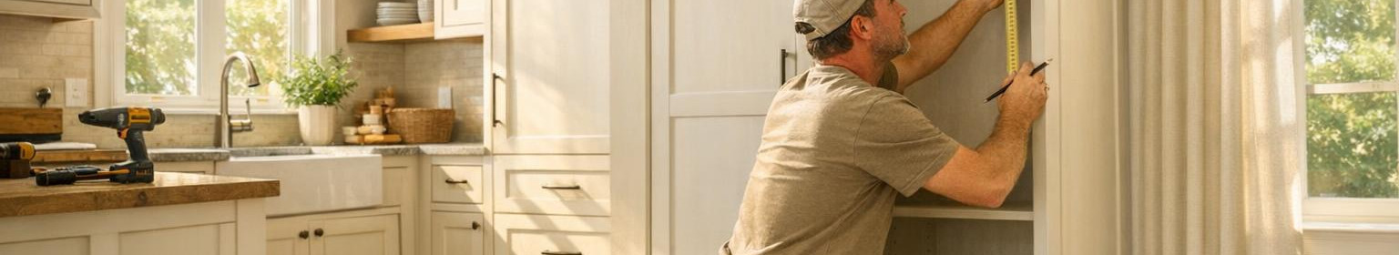 Kohapealne mõõtmine, 3D-disain ja eritellimusmööbel koos professionaalse kohaletoimetuse ja 2-aastase paigaldustagatisega.