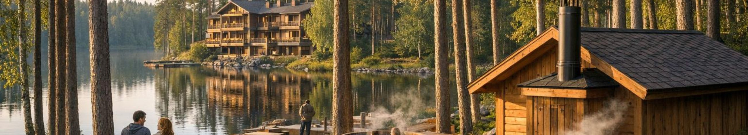 Hotellimajutus, spakeskus, Seminariruumid, paketid, hoolitsused, metsalähedane, järveäärne, perepuhkus, saunad, päevapääsmed