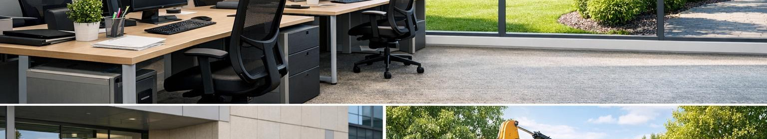 Autopesu, äripindade puhastus, haljastus ja vajadusel rasketehnika rent. Paindlik teenindus hoiab teie vara korras ja esinduslikuna.