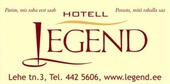 MORTERON OÜ - Hotell Legend – Tere tulemast sinna, kus on hea olla!