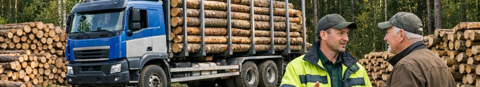 We buy forests and arable land and trade in wood chips. We prepare management plans, organise notifications and offer free consultations in order to obtain the best value of property.