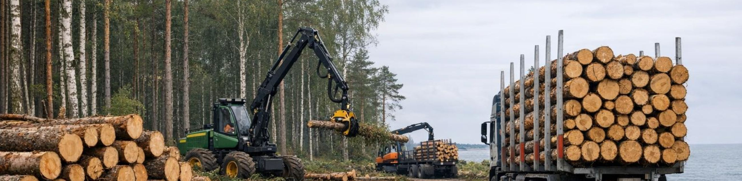 We buy forests, logging rights and parts of forests and organise forest work, evaluation and land-size services. We find a buyer and simplify documentation as a local, experience-based service.