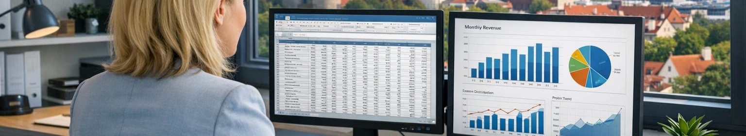 financial accounting, Tax advice, monthly reports, Declaration, legal compliance, VAT, income tax, Annual Report, financial statements, Monthly accounts