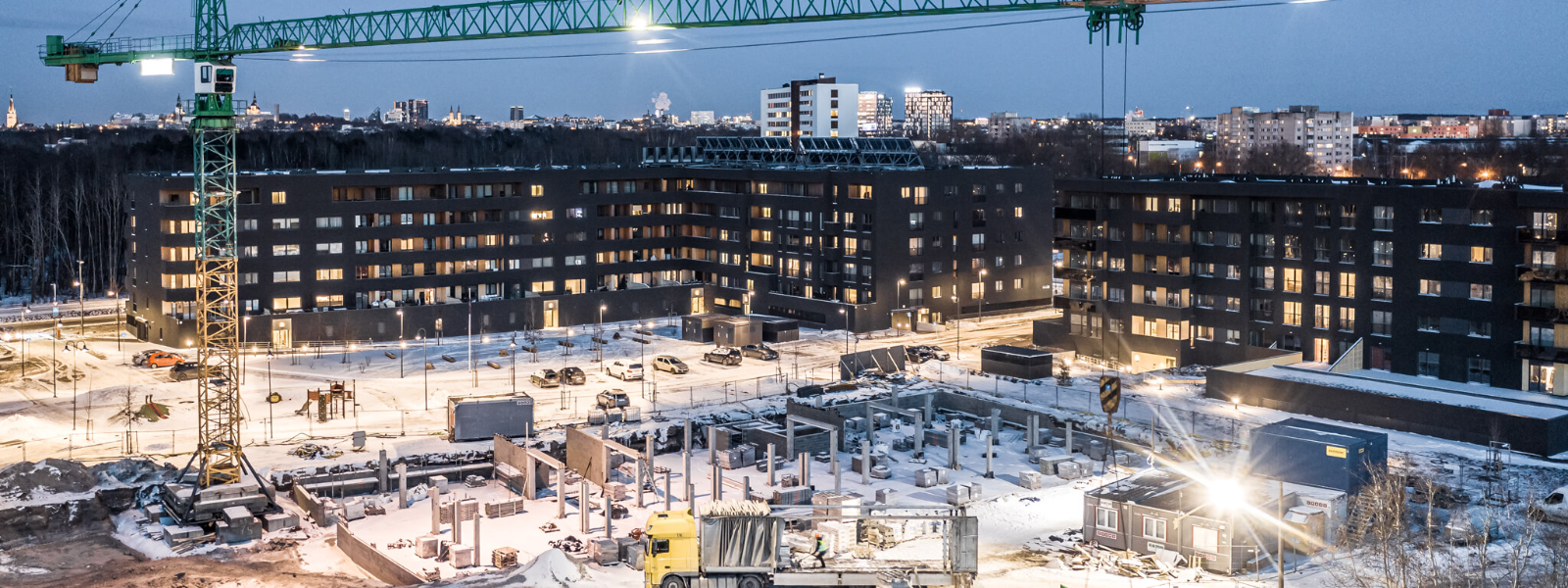 Construction of residential and non-residential buildings in Tallinn