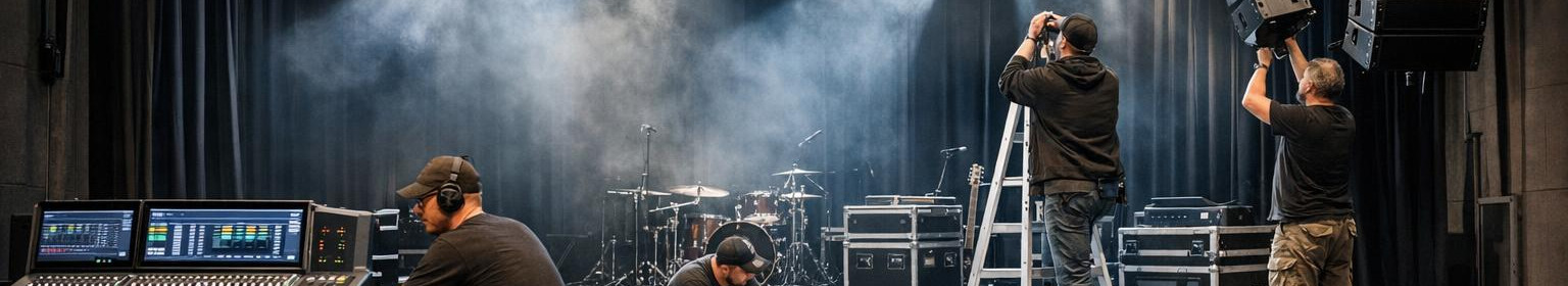 Rendime lavatehnikat, pakume helitehnilist tuge ning korraldame teatrihoonete tehnilise käituse ja personali teenuseid. Tagame sujuva tehnilise toimimise ja turvalise publiku-elamuse.