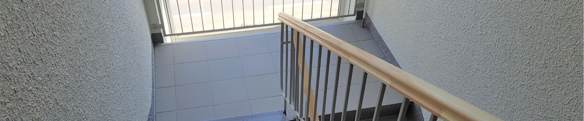 painting the stairs of an apartment building, Construction, Construction, large-scale paintwork, the doors of the electrical switchboard in the apartment building, painting and renovation of facades, general contractor for construction, tiling, handrails of apartment building, facade work