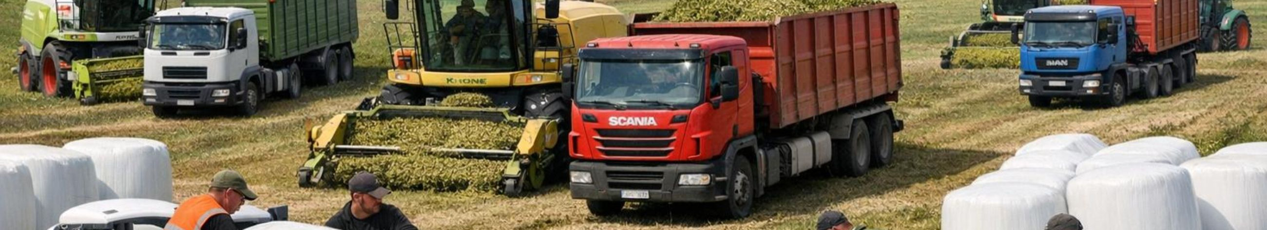 With the professional machinery and team, we offer slurry, silage services and corn harvesting in order to ensure fast, timely work and reduce soil density.