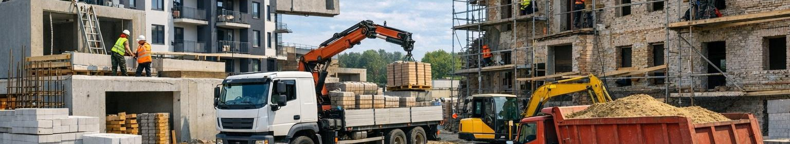 We combine building construction, renovation, real estate development and transport services into one smooth process. We reduce risks and delivery times by ensuring a high-quality and reliable result.