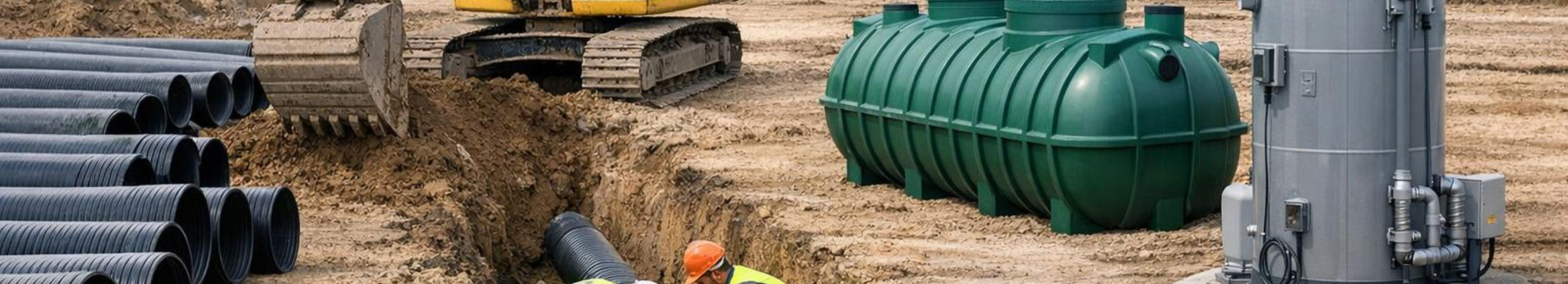 Watercourses, Gas pipelines, soil work, sewerage pipes, Connection solutions, Rainwater pipelines, installation of pipelines, Gas pipelines, Gas supply, digging work