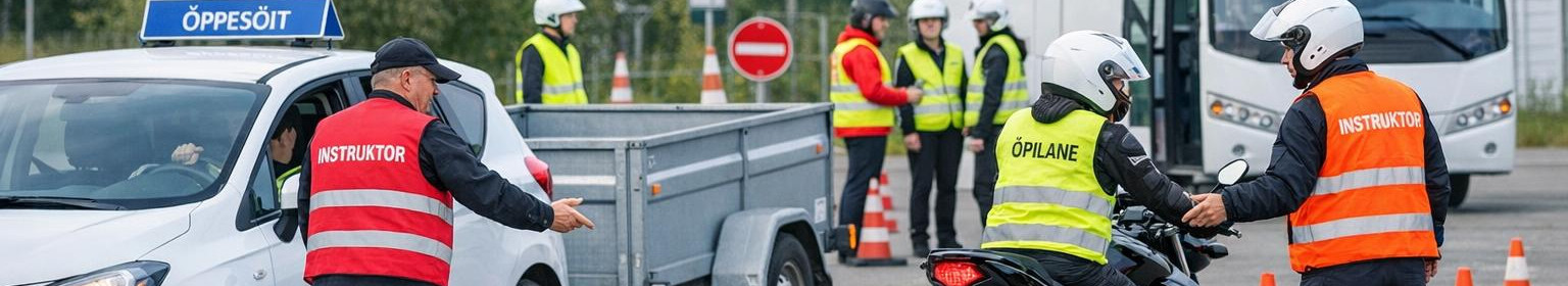 Kohalik juhilubade ettevalmistus AM–D kategooriatele. Tunnustatud esmaabi kursused Viljandis, Paides ja Raplas.