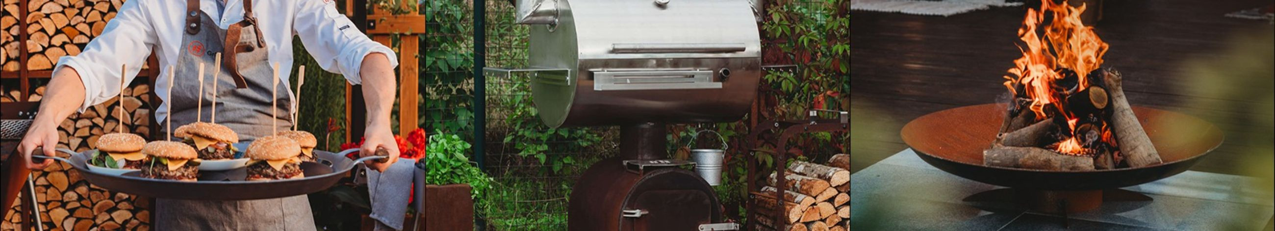 Grilling equipment, Household items, Grill ovens, garden products, pizza ovens, grill accessories, spare parts, charcoal grills, outdoor furniture, BBQ smokers