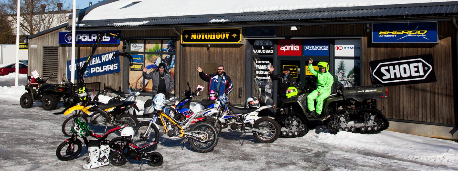 MOTOHOOV OÜ - motorcycles, atv, snowmobiles, atv-d, sports and leisure goods, means of transport, All-terrain vehicles