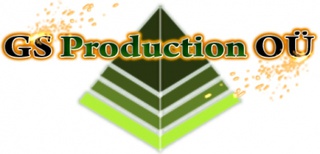 GS PRODUCTION OÜ logo ja bränd