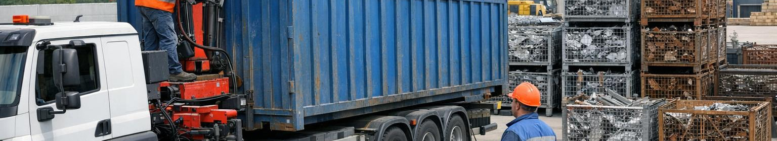 Maardu scrap metal specialist since 2009. We buy, collect and process scrap metal - container rental, transport, dismantling and sorted sales according to the waste permit.