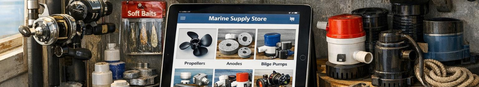 Estonian online store, which offers a wide range of boat accessories, spare parts and fishing equipment. Comfortable delivery and payment opportunities and practical instructions for boat owners and fishermen.