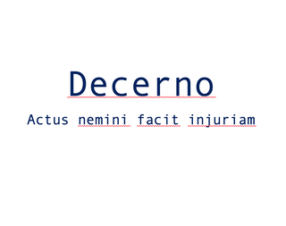 DECERNO OÜ логотип