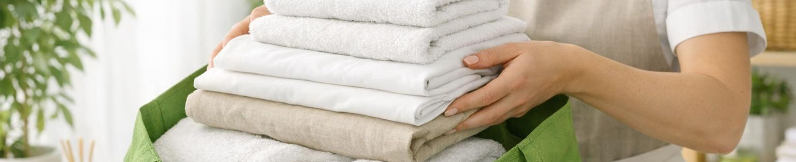 chemical cleaning, Hotel wash, Household textile fabrics, Woven fabrics of flax, Clothing maintenance, blemish removal, Reconditioning of clothing, Handkerchiefs, Regular collection, bed linen