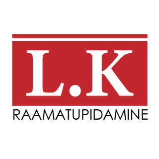 L.K. RAAMATUPIDAMINE OÜ logo ja bränd