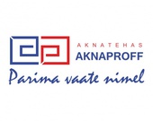 AKNAPROFF OÜ - Manufacture of plastic doors, windows, partitions, etc. in Tartu county