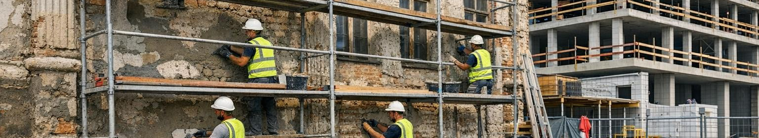 Teostame peatöövõttu, projekteerimist ning muinsuskaitsealuste ja olemasolevate hoonete restaureerimist. Vajalikud load ja pikk töökogemus tagavad nõuetele vastavad tulemused.