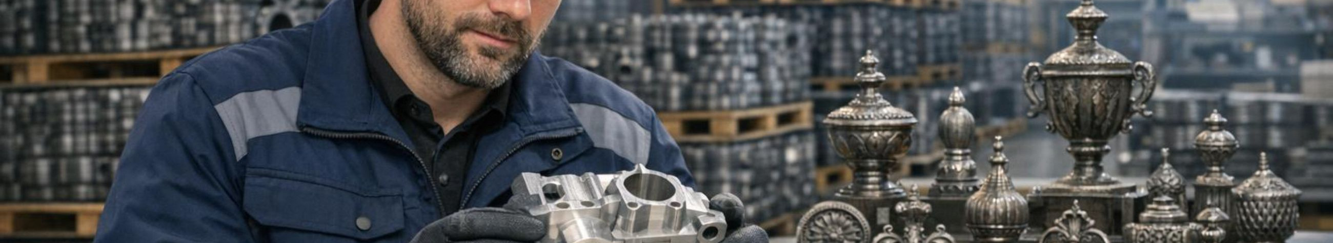 We offer aluminium and iron castings and decorative parts for wholesale; the emphasis is on precision, reliable supply and favourable conditions for manufacturers and retailers.
