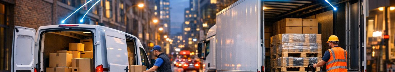 courier service of the same day, door-to-door courier service, timed delivery, Tracking the package, Carriage of goods by a business customer, Road freight transport, interurban freight transport, Car carriage by car, Transport of pallets, Full transport (FTL)