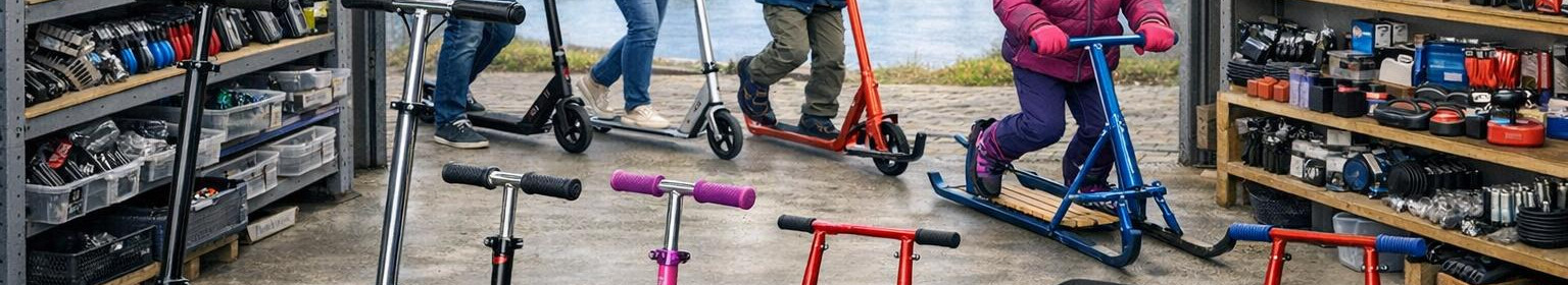 talvesport, koerasport, kelgumatkad, talvevarustus, linnasõit, kommuteerimine, treening, vastupidavus, laste tõukerattad, varuosad