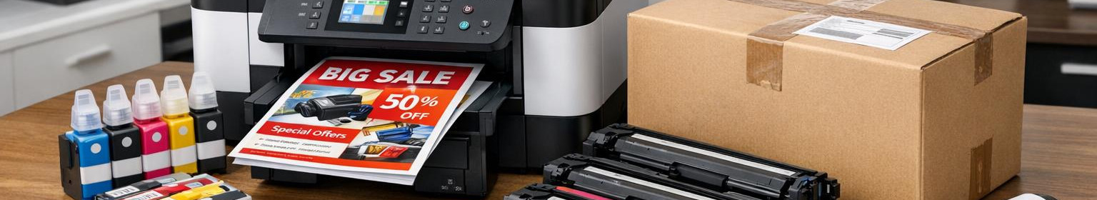 We offer cheap ink cartridges, toners, printing services and printer care from one place. Quick delivery, warranties and repairs all over Estonia.