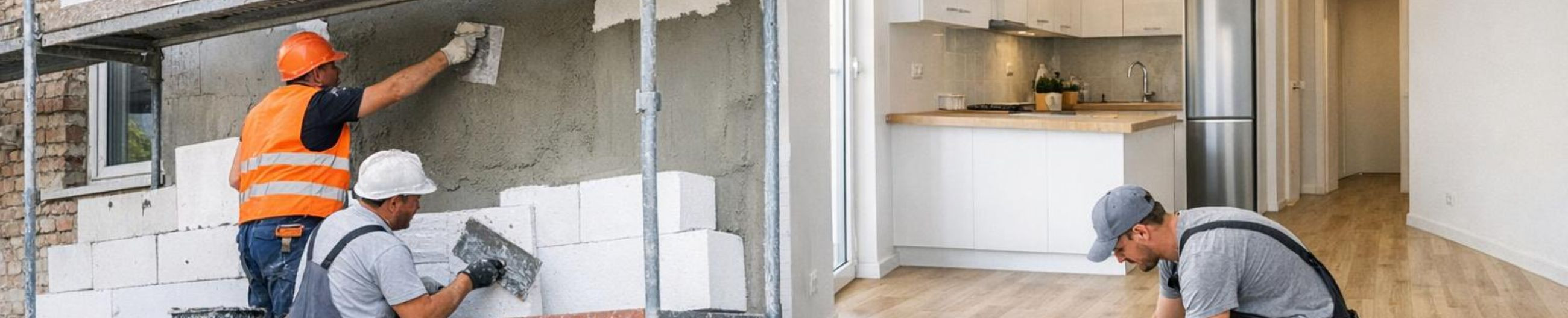 We manage the construction from the beginning to the end: general construction, renovation and supervision. We ensure high-quality finishing, energy-efficient facade solutions and clear timetables and predictable costs.