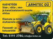 ARMITEC OÜ - Other construction installation n.e.c. in Rakvere vald