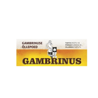 GAMBRITUS OÜ - Retail sale of beverages in specialised stores in Tartu