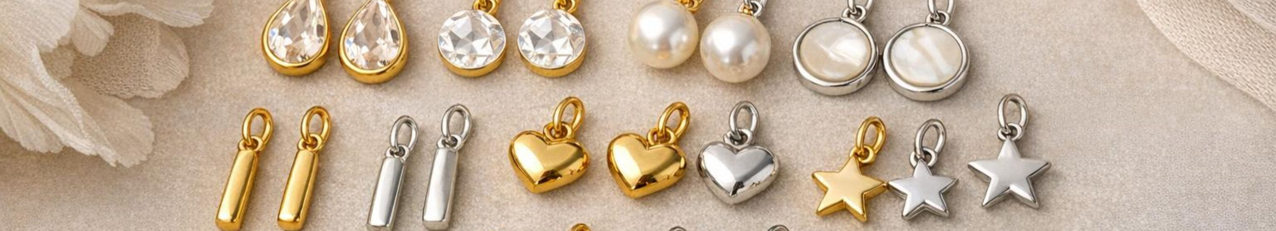 The online store offers hypoallergenic, durable gold and silver finishing jewelry kits that can be easily combined. Clear product, delivery and return information and customer support.