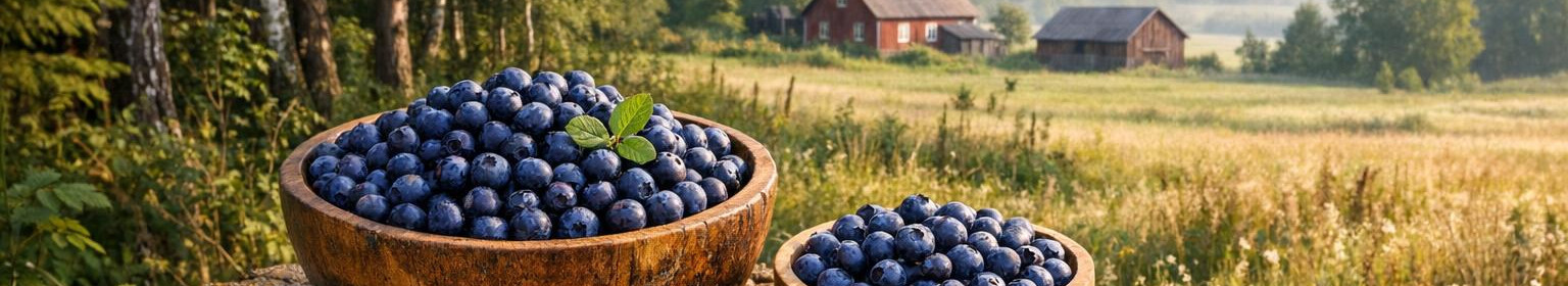 We offer climate resistant forest plants and mildly grown blueberries. We support the resilience of forests and the security of local food supply.