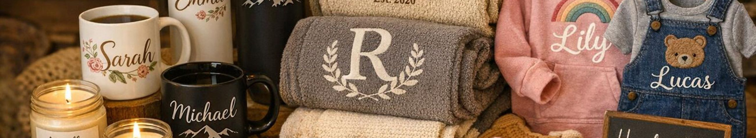 A web shop that offers personalized gifts, handicrafts and affordable children's clothing. Comfortable one-seat shopping for gifts and everyday things.