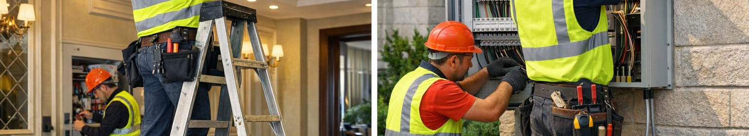 We offer full real estate solutions - construction, administration, installation and regular maintenance of electrical and lighting systems to ensure the reliability and value of your property.