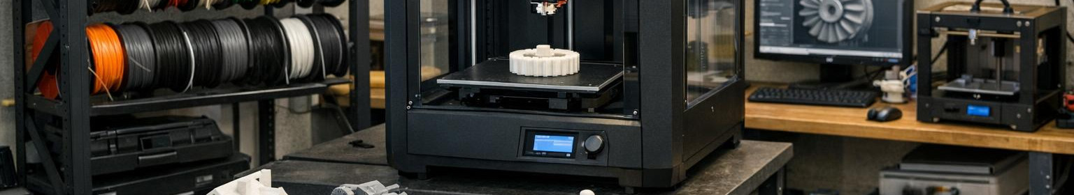 Local end-production services: creation, printing, training and fast delivery of 3D files. The e-shop offers printers and accessories.