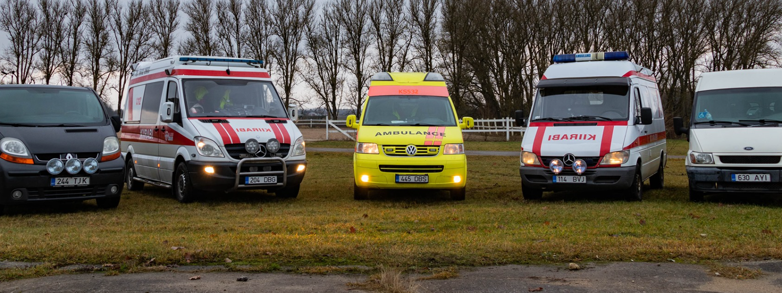 Activities of emergency medical staff and paramedics in Türi