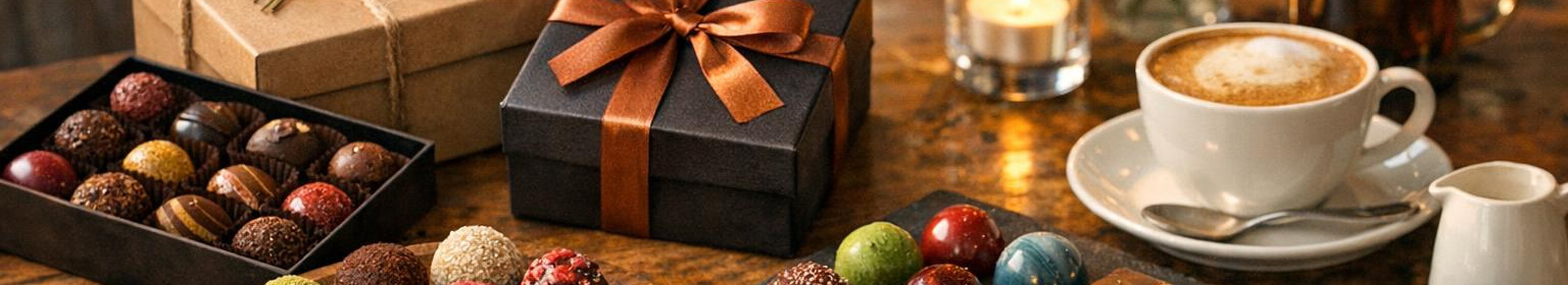 Võrust pärit käsitööšokolaad, trühvlid ja levitised e‑poes, kohvikus ja jaekaubanduses. Pakume orgaanilisi valikuid ning valmis lahendusi firmakingitusteks.