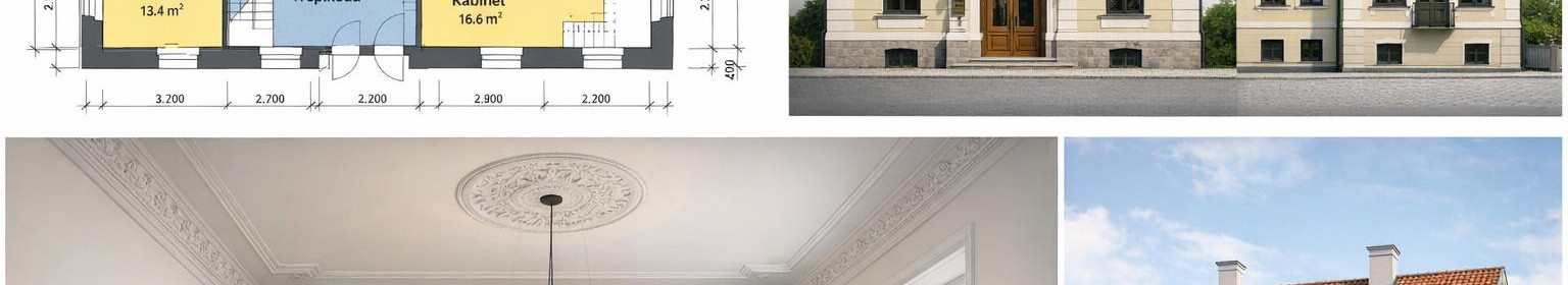 We offer a comprehensive project solution: from measurement and 3D visualization to construction documentation, energy reports and authorisation assistance. We specialize in reconstruction and protected buildings.