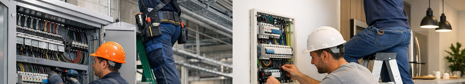 Täitame elektripaigaldused kodu- ja tööstusobjektidel, tagades ohutuse, töökindluse ja lihtsa hoolduse.