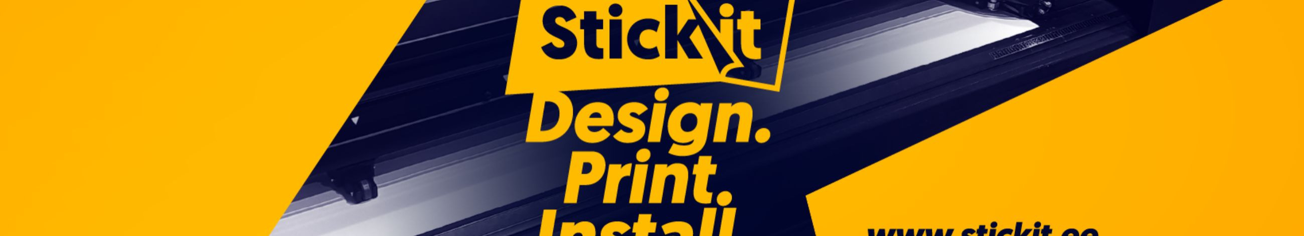 Largest trustworthy company STICKIT OÜ, reputation score 1940, active business relations 2. Mainly operates in the field: Printing (silk printing).
