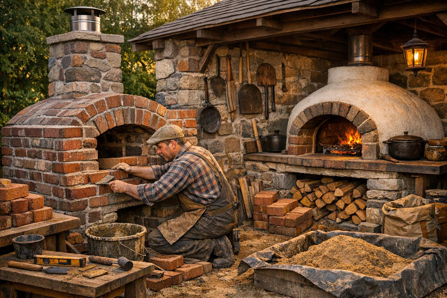 Fixed potter in Harjumaa and Tallinn - we build, renovate and maintain stoves, stoves and chimneys to ensure safety, efficiency and durability.