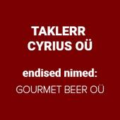 TAKLERR CYRIUS OÜ - Beverage serving activities in Estonia