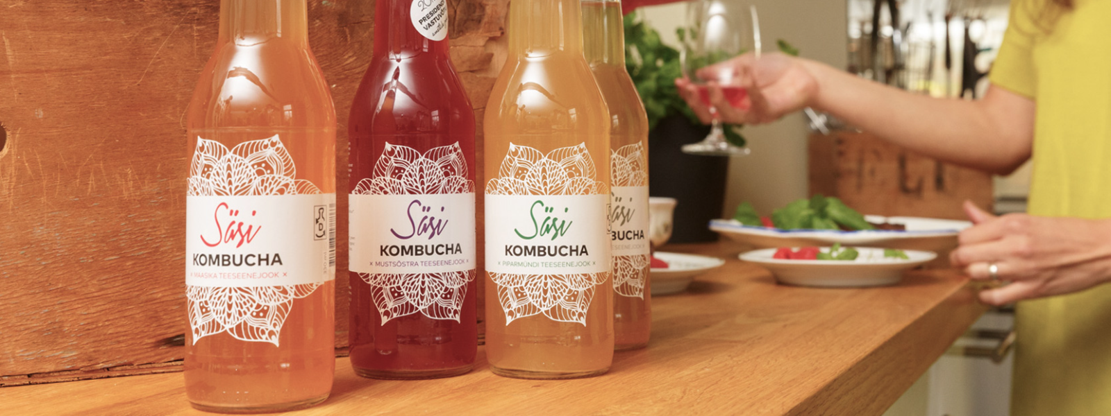 SÄSI PRUULIKODA OÜ - kombucha, Handmade beverages, Water Keefir, healthy products, Unpasteurised production, tea mushroo...