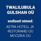 TWALILUBULA GULSHAN OÜ - Restaurants, cafeterias and other catering places in Estonia