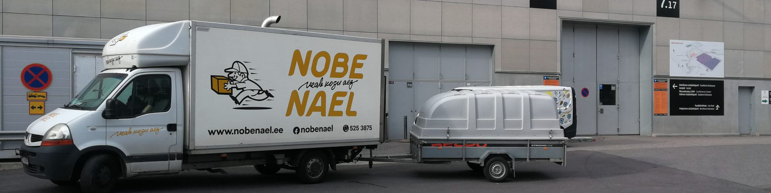 Largest trustworthy company NOBE NAEL OÜ, reputation score 2170, active business relations 1. Mainly operates in the field: Removal services.