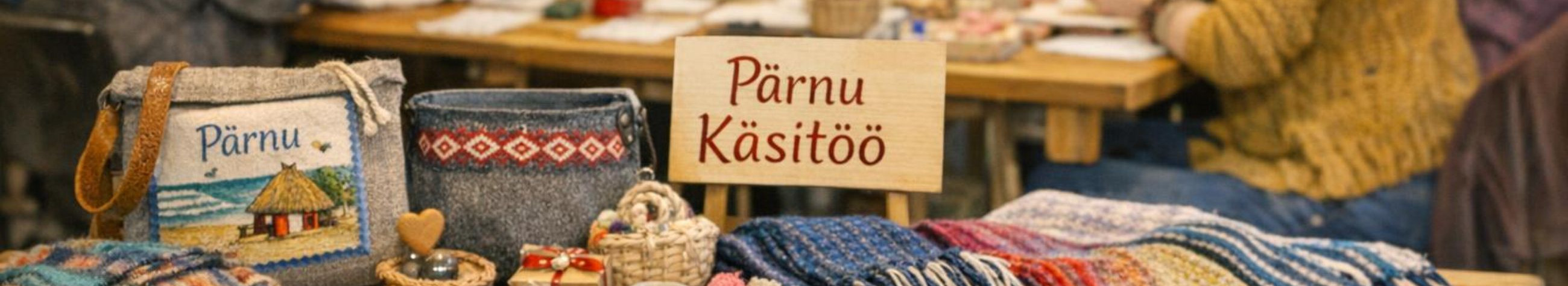 Eritellimusel pabertooted ja käsitöötekstiilid tähtpäevadeks.