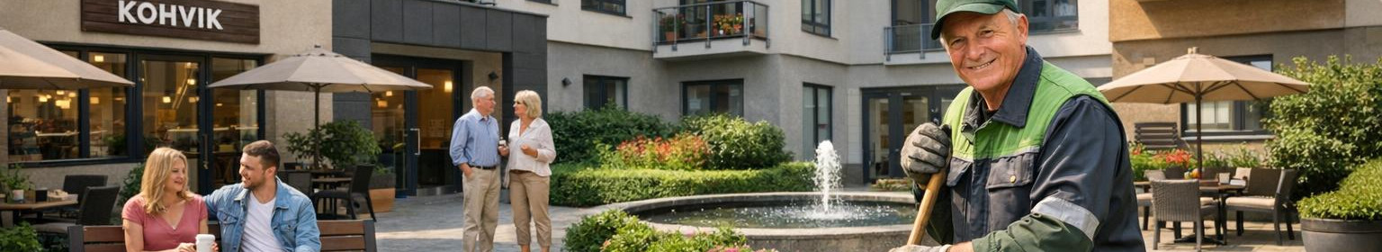 Full service apartment and commercial real estate management with technical maintenance, purchase-sale and rental solutions. Less administrative burden, more income from real estate.